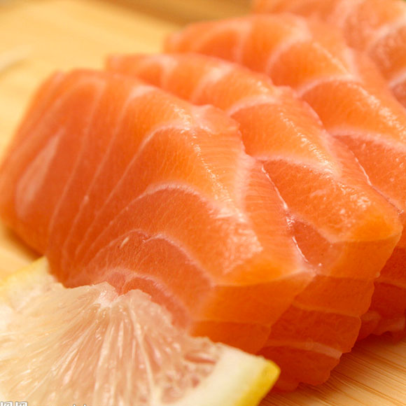 冰鲜三文鱼刺身 日式厚切 400-500g 光明服务菜管家商品 