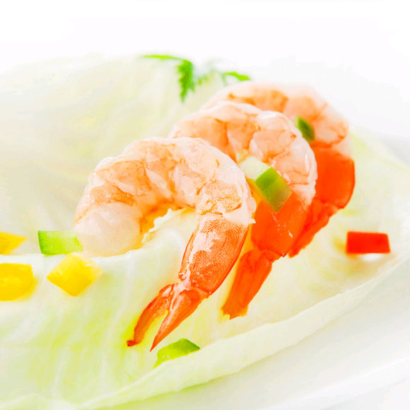 越南熟冻凤尾虾（虎虾） 光明服务菜管家商品 