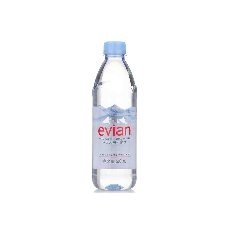 Evian依云天然矿泉水 500ml*24瓶 光明服务菜管家商品 
