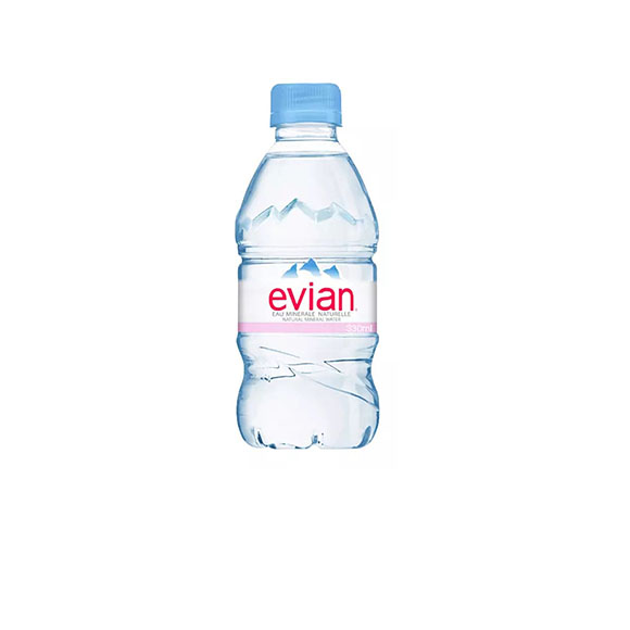 Evian依云天然矿泉水 330ml*24瓶 光明服务菜管家商品 