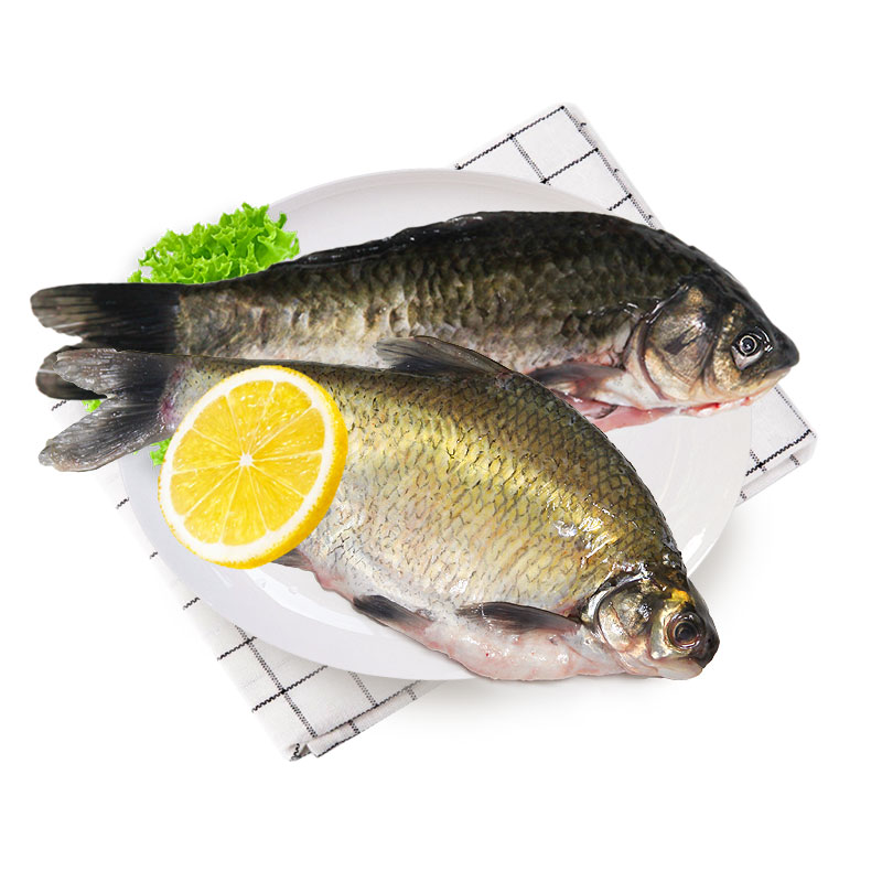 光明渔业小鲫鱼(冰鲜)+鳊鱼(冰鲜) 光明服务菜管家商品 