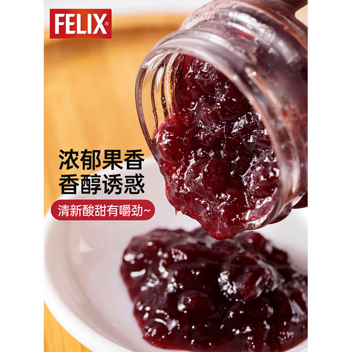 菲力斯越桔味果酱 283g 菜管家商品