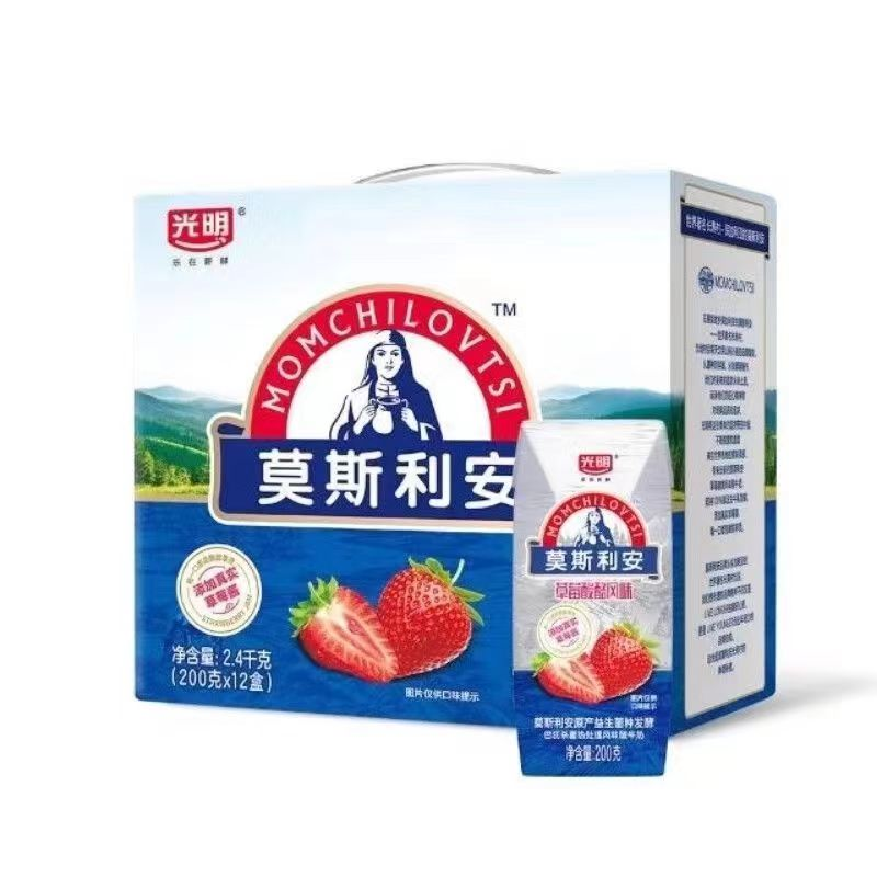 光明莫斯利安草莓味酸奶 菜管家商品