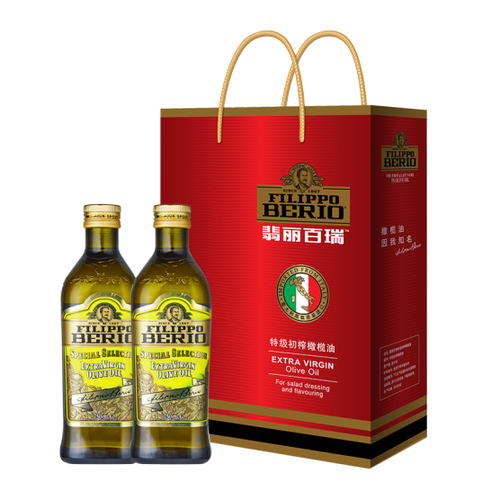 翡麗百瑞特級初榨橄欖油禮盒(750ml)