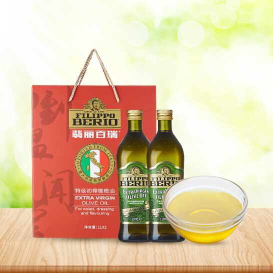 翡丽百瑞特级初榨橄榄油礼盒(1L) 光明服务菜管家商品