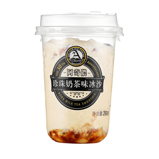 阿奇侬 雪糕 冰淇淋 珍珠奶茶口味冰沙（冷冻饮品）290g/杯 冰冻奶茶 冰沙杯 光明服务菜管家商品